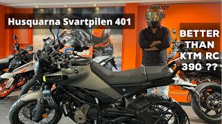 2024 Husqvarna Svartpilen 401 Review  Better Than KTM Duke 390   MOTO BIKER [upl. by Ndnarb]