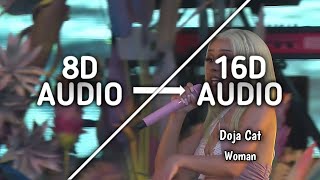 Doja Cat  Woman  16d Audio Not 8d [upl. by Nomra888]