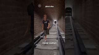 How To Survive In A Subway Tunnel😳 shorts ytshorts [upl. by Lerred]