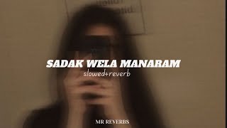 Sadak wela manaram  සදක් වෙලා මනරම්  slowedreverb SANA [upl. by Orin]