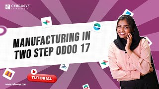 How to Configure Manufacturing in Two Step Odoo 17 Manufacturing App  Odoo 17 Functional Tutorials [upl. by Yrelav]