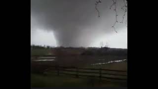 Mayfield KY Nighttime Tornado Footage caught on camera  MayfieldKentucky EpicTornado [upl. by Oz]