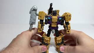 Transformers Combiner Wars SWINDLE Review [upl. by Ivatts]