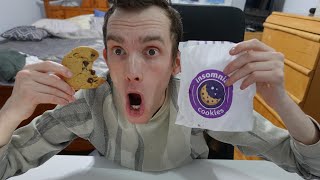 Insomnia Cookies Gluten Free Vegan Chocolate Chip Cookie Review [upl. by Winonah]