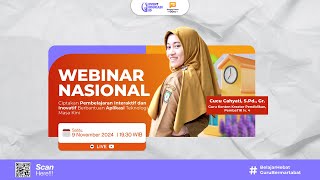 Webinar Ciptakan Pembelajaran Interaktif dan Inovatif Berbantuan Aplikasi Teknologi Masa Kini [upl. by Chauncey993]