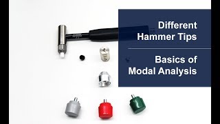 Different hammer tips  Introduction to modal analysis  Part 5 [upl. by Cristal]