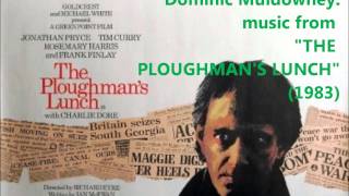 Dominic Muldowney music from quotThe Ploughmans Lunchquot 1983 [upl. by Kotta]