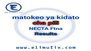 Necta Matokeo ya kidato cha pili 20242025  Form two Results 20242025 [upl. by Ailedroc187]