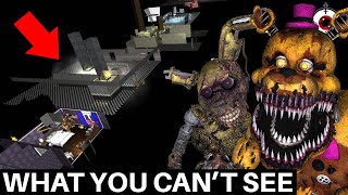 Everything Hidden in FNAF The Glitched Attraction Out of Bounds  Cut Content [upl. by Redvers]