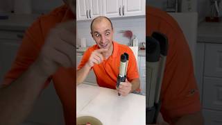 Dad fried sausages for his Son with a hair iron 😳 tiktok shorts potapovablog [upl. by Akeylah514]