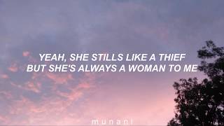 Billy JoelShes always a woman lyrics [upl. by Zoubek]