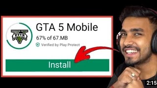 How to Download GTA 5 in mobile free  Techno Gamerz [upl. by Ewens]