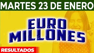 Resultado del sorteo Euromillones del Martes 23 de Enero del 2024 😱🤑💰💵 [upl. by Erdnassak]