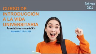 UTV  Abiertas las inscripciones para el Curso Introducción a la Vida Universitaria [upl. by Pardoes]