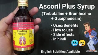 Ascoril plus syrup uses in hindi 👍 [upl. by Igenia404]