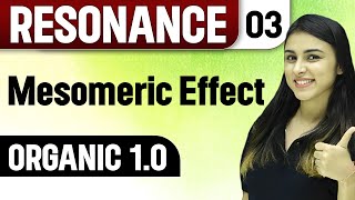 Mesomeric Effect  Resonance  Organic 10  Chemistry Vibes [upl. by Hersh]