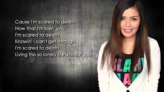 Im Scared to Death  Kz Tandingan  Lyrics HD [upl. by Hceicjow]