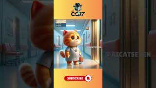 Cat Missing Grandmaa trending cat catcon shortvideos funny caton cartoon catcaron [upl. by Emalee222]