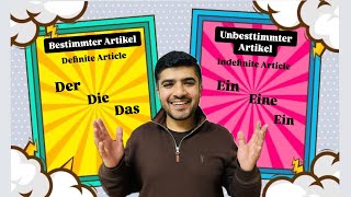 Definite amp Indefinite Articles in German  Bestimmter und Unbestimmter Artikel  German A1 [upl. by Trinidad]