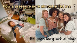 How a pressure sore almost killed me life update [upl. by Llenehs]