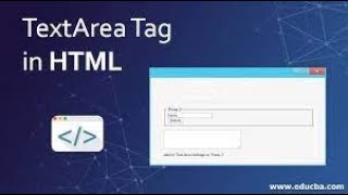 SELECT and TEXTAREA HTML BASICS [upl. by Sankaran]