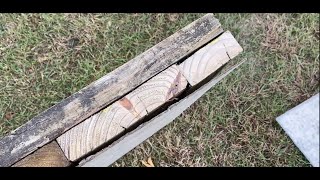 OldGuyDIY Replace Broken Concrete Septic Tank Cover w 2x6s 2 Layers amp Plastic Slip Sheet 20 DIY [upl. by Dow]