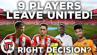 NINE PLAYERS LEAVE MAN UNITEDRIGHT DECISIONS BY JOSE MOURINHO [upl. by Janean]