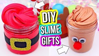 DIY SLIME GIFTS How To Make Slime Gifts for Christmas [upl. by Harned680]