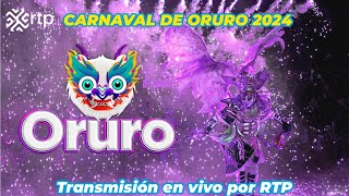 Carnaval de Oruro 2024 ¡Disfruta con los mejores presentadores solo por RTPLíder en transmisiones [upl. by Yevol]