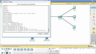 how to configure an extended ACL using cisco packet tracer [upl. by Jonas206]