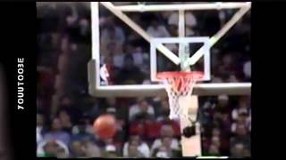 Michael Jordan Dunks on John Starks [upl. by Nerta]