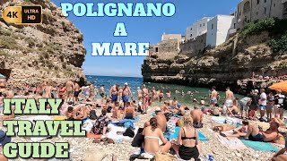 POLIGNANO A MARE TRAVEL GUIDE  ITALY  4K  2023 [upl. by Hulbard270]