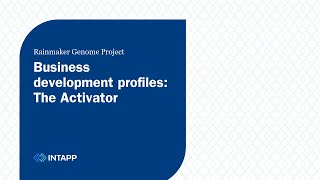 Business development profiles The Activator [upl. by Joris]