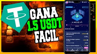 🔴 Esta pagando 15 DOLARES GRATIS nueva mineria GRATIS [upl. by Attelahs]