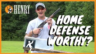 Is a 410 Adequate for Home Defense Testing the Henry Axe 410 [upl. by Damour]