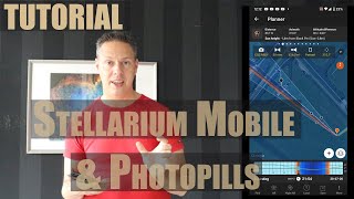 How to use Stellarium Mobile amp Photopills Tutorial  Astrophotography [upl. by Stew11]