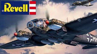 Heinkel He111 H6 Full video build  REVELL [upl. by Golub584]