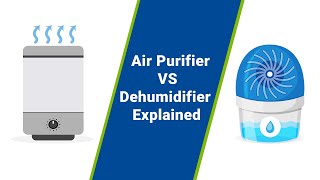 Air Purifier VS Dehumidifier Difference Between Air Purifier and Dehumidifier [upl. by Margetts765]