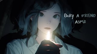 bury a friend  Billie Eilish ASMR soft singing layered sounds LOOPED [upl. by Aknaib507]