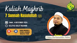 SIARAN LANGSUNG KULIAH MAGHRIB MASJID ALITISAM [upl. by Ekralc495]