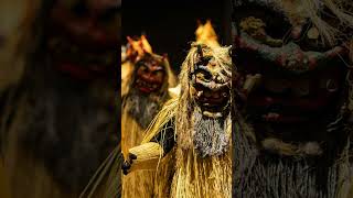 Friendly Monsters or Fearsome Demons japan japaneseculture festival demons masks [upl. by Powers]