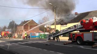 Part 3 Spectaculaire incendie chez un vendeur de bouteilles de gaz route de Mons 59600 Maubeuge [upl. by Anerb]