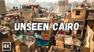 Cairos Hidden Streets Exploring Egypts Unseen Alleys  4K Walking Tour [upl. by Neruat]