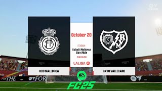 RCD MALLORCA vs RAYO VALLECANO LaLiga 2425 Gameplay EA FC 25 eafc25 easports [upl. by Lucretia]