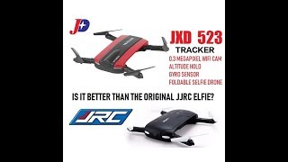 JXD 523 TRACKER SELFIE QUADCOPTER [upl. by Otokam]