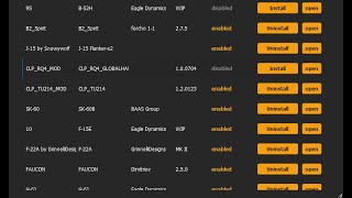 Simple DCS Mod Manager Use demonstration [upl. by Dodds]