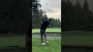 Draw vs fade match birdiesurfer golf match golfmatch shorts golfyoutube golfer [upl. by Eniawed]