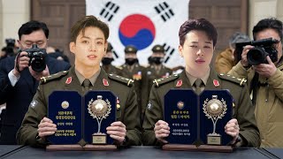 Bighit Shocked Unexpected Moment When Jungkook and Jimin Received This Honor In Military [upl. by Clem]