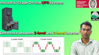 difference between 2 level and 3 level inverter  uninterruptible power supply [upl. by Eeuqram100]