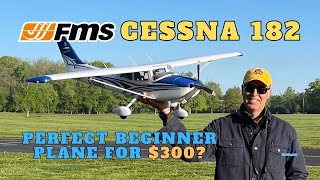 NEW FMS Cessna 182 15m fantastic flying rc plane Cessna182 [upl. by Yentterb]